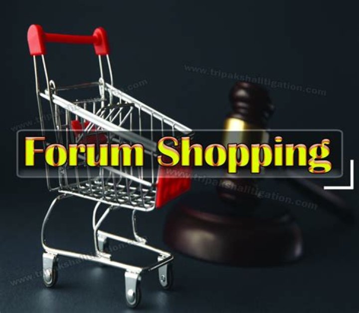 What is forum shopping in conflict of laws?