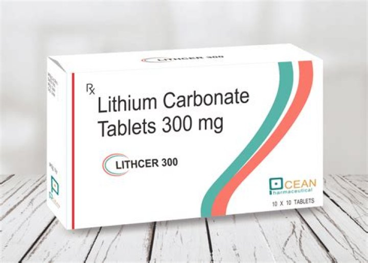What is lithium carbonate prescribed for?