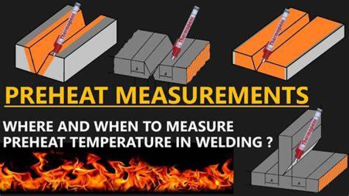 What is preheat temperature in welding?