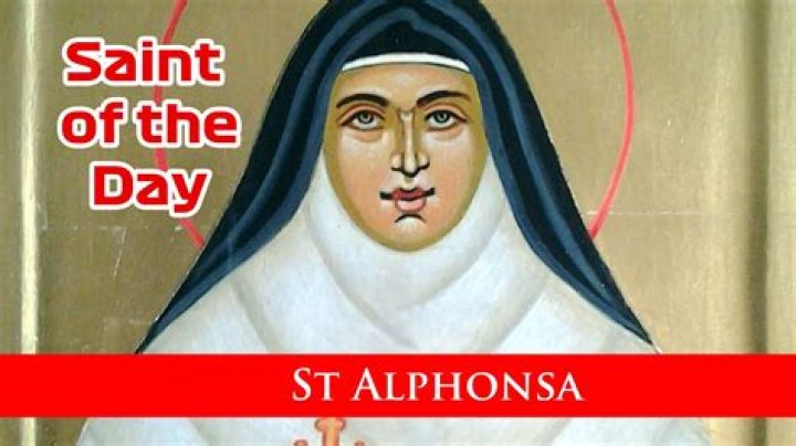 What is Saint Alphonsa known for?