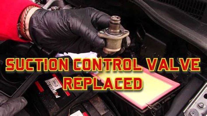 What is SCV valve on Toyota?