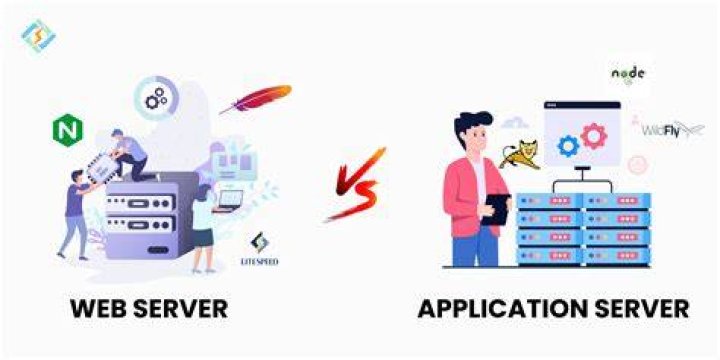 What is the difference between application server and database server?