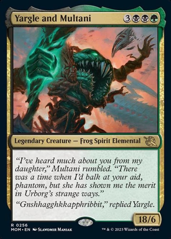What is the largest creature in MTG?