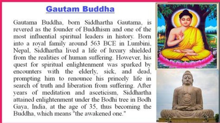 What is the real story of Gautam Buddha?