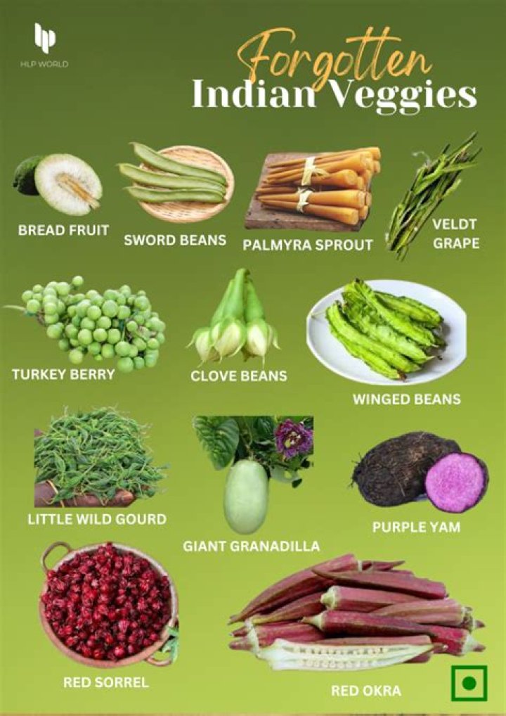 What vegetables are used in Indian food?