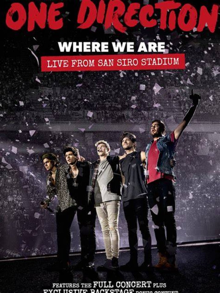 Where can I watch One Direction where we are the concert?