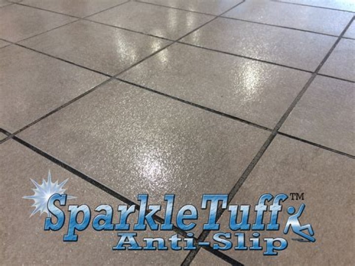 Which flooring is non slippery?