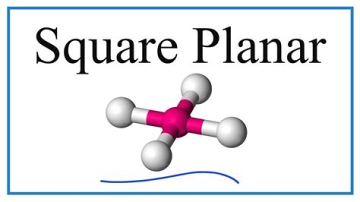 Which has a square planar shape?