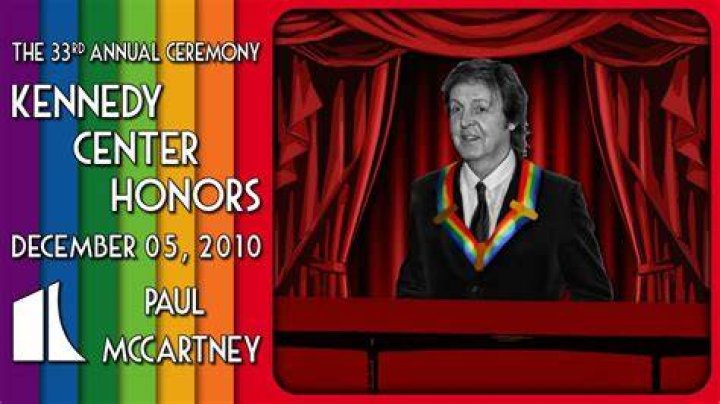 Who performed at paul McCartney Kennedy Center Honors?